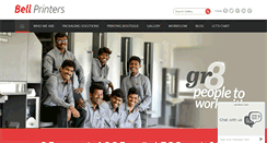 Desktop Screenshot of bellprinters.com