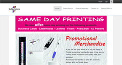 Desktop Screenshot of bellprinters.co.uk